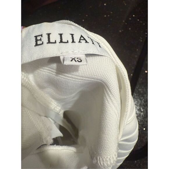 Elliatt Fiona Mini Dress in White Bridal Shower Bachelorette Dress S NWT - Picture 7 of 7